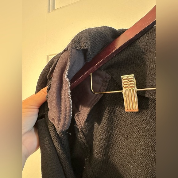 ST. JOHN Vintage 12 Wool Silk Santana Knit Button Down Sweater Blazer Old Money - Picture 13 of 14